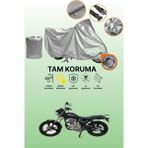 Dokaca Gri Kilit Uyumlu Mondial 150 Mr Vulture Uyumlu Motor Brandası, Koruyucu Örtü