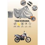 Dokaca Gri Kilit Uyumlu Rks Cross RT250 Uyumlu Motor Brandası, Koruyucu Örtü