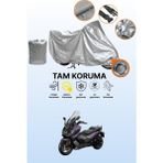 Dokaca Gri Kilit Uyumlu Sym Maxsym Tl 508 Uyumlu Motor Brandası, Koruyucu Örtü