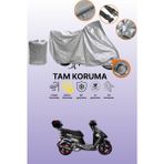 Dokaca Gri Kilit Uyumlu Yuki Casper S 50 Uyumlu Motor Brandası, Koruyucu Örtü
