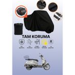 Dokaca Gri Mondial 125 Vulture I Uyumlu Motosiklet Brandası, Koruyucu Örtü, Motor Branda - Gri Arka Çanta ve Kilit Uyumsuz