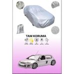 Dokaca Gri Renault Clio V6 2003 - 2005 Uyumulu Oto Branda, Araba Brandası, Koruyucu Örtü