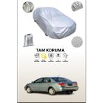 Dokaca Gri Toyota Corolla 2007 - 2009 Uyumulu Oto Branda, Araba Brandası, Koruyucu Örtü