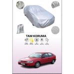 Dokaca Gri Toyota Corolla Compact 7 Uyumulu Oto Branda, Araba Brandası, Koruyucu Örtü