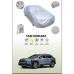 Dokaca Gri Toyota Corolla Cross Uyumulu Oto Branda, Araba Brandası, Koruyucu Örtü