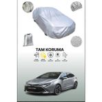 Dokaca Gri Toyota Corolla Touring Sports 2019 - 2021 Uyumulu Oto Branda, Araba Brandası, Koruyucu Örtü