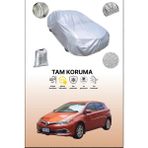 Dokaca Gri Toyota Corolla Xı Uyumulu Oto Branda, Araba Brandası, Koruyucu Örtü
