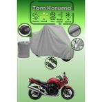 Dokaca Neo Gri Neon Fitilli Arka Çanta Uyumlu Suzuki Gsf 600 Bandit S Uyumlu Motor Brandası, Koruyucu Örtü - Gri-Arka Çanta Uyumlu