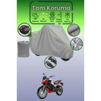 Dokaca Neo Gri Neon Fitilli Arka Çanta Uyumlu Sym Nh T 200 Uyumlu Motor Brandası, Koruyucu Örtü - Gri-Arka Çanta Uyumlu