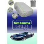 Dokaca Neo Gri Neon Fitilli Ford Mustang 4 Uyumlu Oto Branda Araba Brandası Koruma Örtüsü - Tek Renk