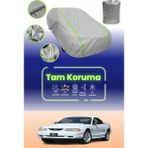 Dokaca Neo Gri Neon Fitilli Ford Mustang Gt 1996 Uyumlu Oto Branda Araba Brandası Koruma Örtüsü - Tek Renk