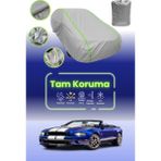 Dokaca Neo Gri Neon Fitilli Ford Mustang Shelby GT500 Convertible 2012 - 2021 Uyumlu Araba Brandası - Tek Renk