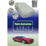 Dokaca Neo Gri Neon Fitilli Ford Mustang V Uyumlu Oto Branda Araba Brandası Koruma Örtüsü - Tek Renk