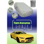 Dokaca Neo Gri Neon Fitilli Ford Mustang Vı Uyumlu Oto Branda Araba Brandası Koruma Örtüsü - Tek Renk