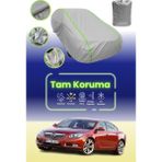 Dokaca Neo Gri Neon Fitilli Opel Insignia Opc 2009 - 2021 Uyumlu Araba Brandası Koruma Örtüsü - Tek Renk