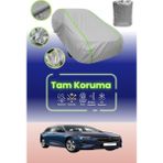 Dokaca Neo Gri Neon Fitilli Opel Insignia Sports Tourer Opc 2009 - 2013 Uyumlu Araba Brandası Koruma Örtüsü - Tek Renk