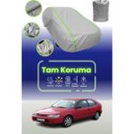 Dokaca Neo Gri Neon Fitilli Toyota Corolla Compact 7 Uyumlu Oto Branda Araba Brandası Koruma Örtüsü - Tek Renk
