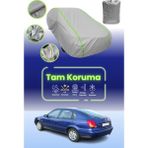Dokaca Neo Gri Neon Fitilli Toyota Corolla Compact 8 Uyumlu Oto Branda Araba Brandası Koruma Örtüsü - Tek Renk