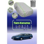 Dokaca Neo Gri Neon Fitilli Toyota Corolla Fielder 1x Uyumlu Oto Branda Araba Brandası Koruma Örtüsü - Tek Renk