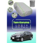 Dokaca Neo Gri Neon Fitilli Toyota Corolla Fielder Xı Uyumlu Oto Branda Araba Brandası Koruma Örtüsü - Tek Renk