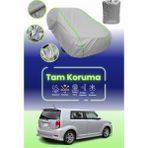 Dokaca Neo Gri Neon Fitilli Toyota Corolla Rumion Uyumlu Oto Branda Araba Brandası Koruma Örtüsü - Tek Renk