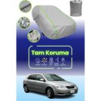 Dokaca Neo Gri Neon Fitilli Toyota Corolla Runx Uyumlu Oto Branda Araba Brandası Koruma Örtüsü - Tek Renk