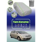 Dokaca Neo Gri Neon Fitilli Toyota Corolla Verso 2 Uyumlu Oto Branda Araba Brandası Koruma Örtüsü - Tek Renk