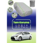 Dokaca Neo Gri Neon Fitilli Toyota Corolla Xıı Uyumlu Oto Branda Araba Brandası Koruma Örtüsü - Tek Renk
