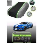 Dokaca Neo Gri.siyah.gri Neon Fitilli Ford Mustang Shelby GT350 2015 - 2021 Uyumlu Koruma Örtüsü - Çift Renk