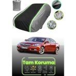 Dokaca Neo Gri.siyah.gri Neon Fitilli Opel Insignia Opc 2009 - 2021 Uyumlu Araba Brandası Koruma Örtüsü - Çift Renk
