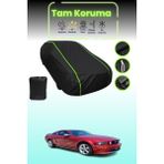 Dokaca Neo Siyah Neon Fitilli Ford Mustang V Uyumlu Oto Branda Araba Brandası Koruma Örtüsü - Tek Renk