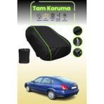 Dokaca Neo Siyah Neon Fitilli Toyota Corolla Hatch 8 Uyumlu Oto Branda Araba Brandası Koruma Örtüsü - Tek Renk