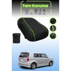 Dokaca Neo Siyah Neon Fitilli Toyota Corolla Rumion Uyumlu Oto Branda Araba Brandası Koruma Örtüsü - Tek Renk