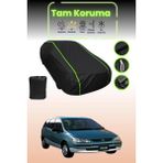Dokaca Neo Siyah Neon Fitilli Toyota Corolla Spacio 1 Uyumlu Oto Branda Araba Brandası Koruma Örtüsü - Tek Renk