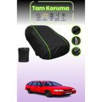 Dokaca Neo Siyah Neon Fitilli Toyota Corolla Wagon 7 Uyumlu Oto Branda Araba Brandası Koruma Örtüsü - Tek Renk