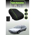 Dokaca Neo Siyah Neon Fitilli Toyota Corolla Wagon 8 Uyumlu Oto Branda Araba Brandası Koruma Örtüsü - Tek Renk