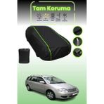 Dokaca Neo Siyah Neon Fitilli Toyota Corolla Wagon 9 Uyumlu Oto Branda Araba Brandası Koruma Örtüsü - Tek Renk
