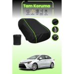 Dokaca Neo Siyah Neon Fitilli Toyota Corolla Xıı Uyumlu Oto Branda Araba Brandası Koruma Örtüsü - Tek Renk