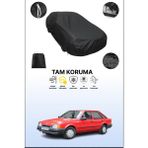 Dokaca Siyah Ford Escort 4 Uyumlu Araba Brandası, Koruyucu Örtü, Oto Branda
