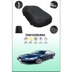 Dokaca Siyah Ford Mustang 4 Uyumlu Araba Brandası, Koruyucu Örtü, Oto Branda