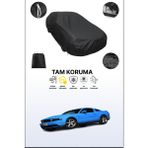 Dokaca Siyah Ford Mustang 5 Uyumlu Araba Brandası, Koruyucu Örtü, Oto Branda
