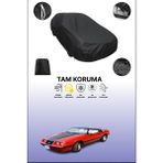 Dokaca Siyah Ford Mustang Convertible 3 Uyumlu Araba Brandası, Koruyucu Örtü, Oto Branda