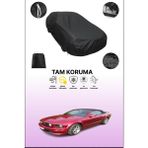 Dokaca Siyah Ford Mustang Convertible V Uyumlu Araba Brandası, Koruyucu Örtü, Oto Branda