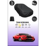 Dokaca Siyah Ford Mustang Shelby GT500 2012 - 2015 Uyumlu Araba Brandası, Koruyucu Örtü, Oto Branda