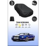 Dokaca Siyah Ford Mustang Shelby GT500 Convertible 2012 - 2021 Uyumulu Oto Branda, Araba Brandası