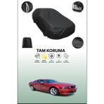 Dokaca Siyah Ford Mustang V Uyumlu Araba Brandası, Koruyucu Örtü, Oto Branda