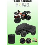 Dokaca Siyah Kuba Bull 110 Atv Brandası, Atv Koruyucu Örtüsü