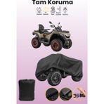 Dokaca Siyah Kuba Hussar 220 Atv Brandası, Atv Koruyucu Örtüsü