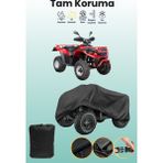 Dokaca Siyah Kuba Racer 280 Atv Brandası, Atv Koruyucu Örtüsü