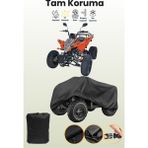 Dokaca Siyah Kuba XY150ST-1 Atv Brandası, Atv Koruyucu Örtüsü